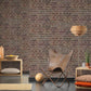 Brick Cottage Wallpaper in Brown/Red