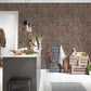 Brick Cottage Wallpaper in Brown/Red