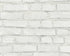 Brick Cottage Wallpaper in Stone/White
