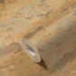 Distressed Stone Wallpaper in Orange/Blue