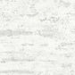 Distressed Stone Wallpaper in White