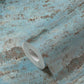 Distressed Stone Wallpaper in Blue/Brown