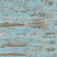 Distressed Stone Wallpaper in Blue/Brown