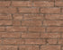 Sample Brick Structures Wallpaper in Brown/Orange