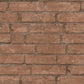 Brick Structures Wallpaper in Brown/Orange