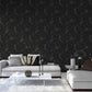 Marble Structures Wallpaper in Black/Grey/Metallic