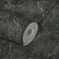 Marble Structures Wallpaper in Black/Beige
