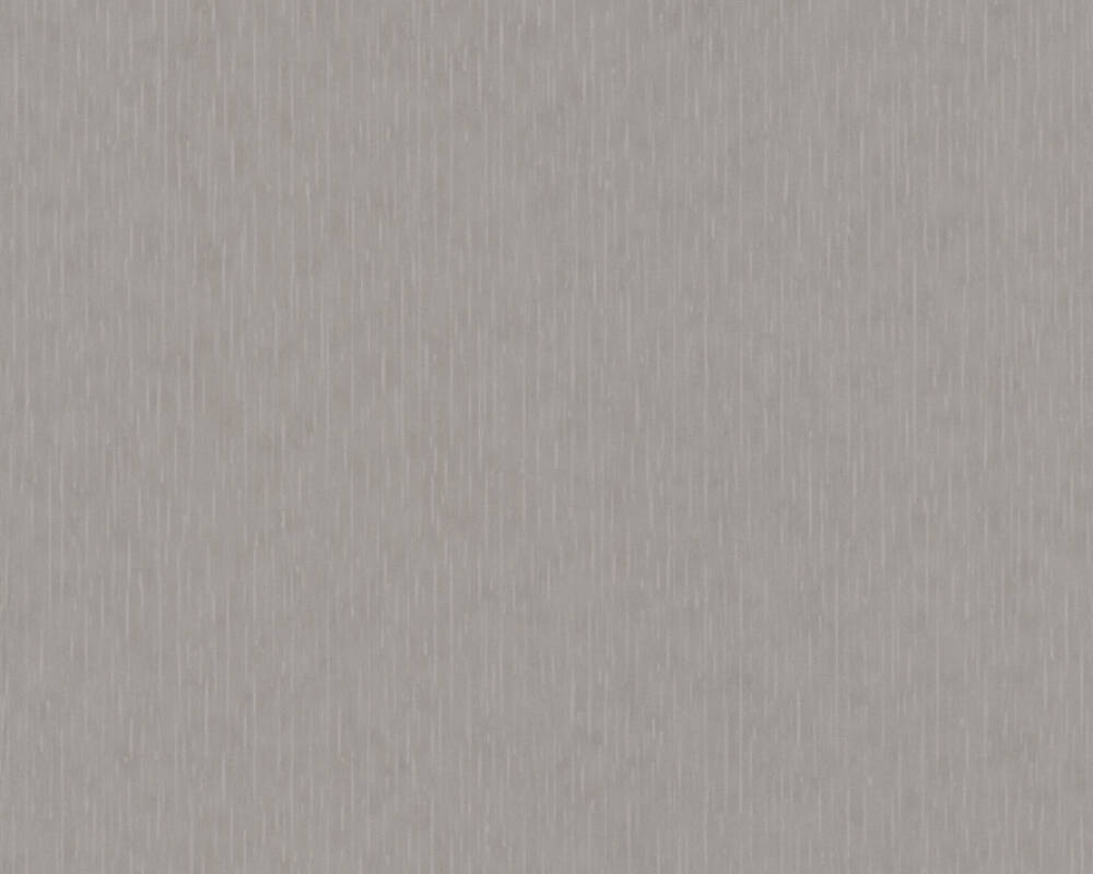 Stripes Textured Wallpaper in Grey/Light by Versace Home