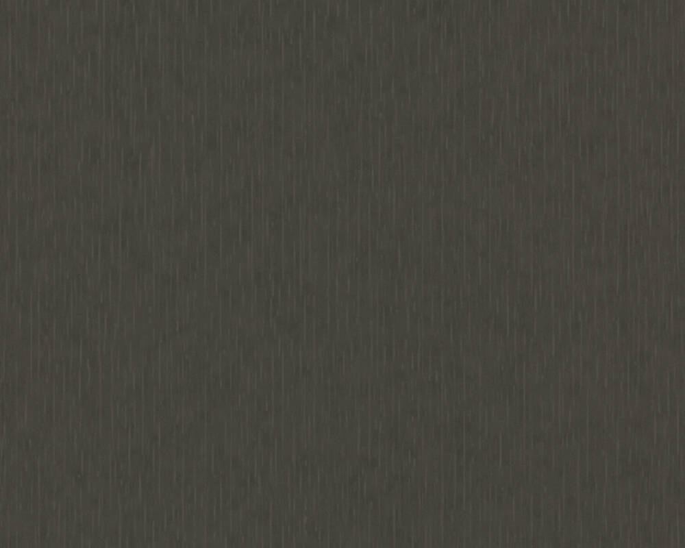 Stripes Textured Wallpaper in Black by Versace Home