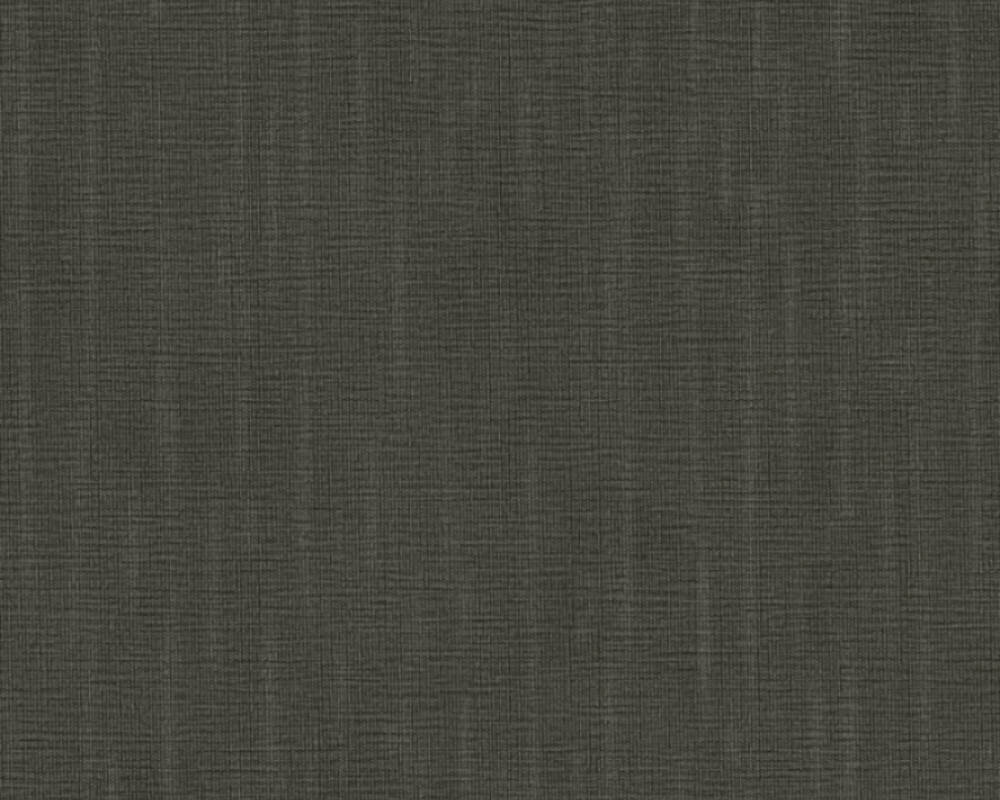 Stripes Textured Wallpaper in Black from the Versace V Collection