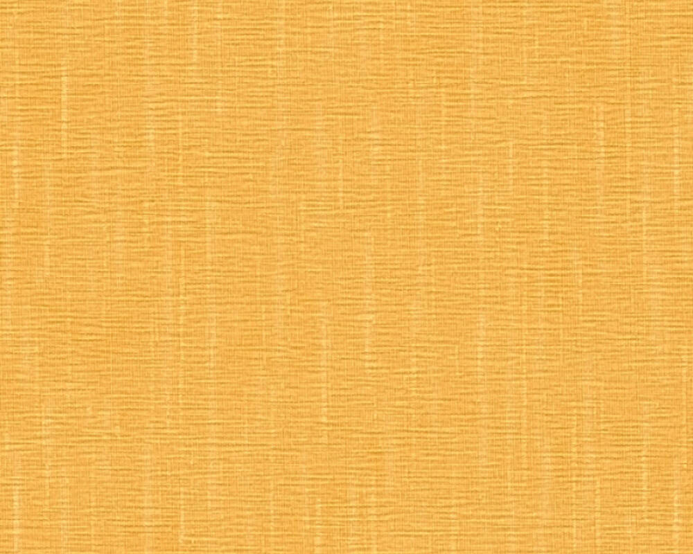 Solid Textured Wallpaper in Yellow/Orange from the Versace V Collection