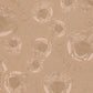Medusa Head Silhouette Textured Wallpaper in Gold/Beige by Versace Home