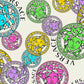Medusa Head Textured Wallpaper in White/Multi by Versace Home