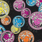 Medusa Head Textured Wallpaper in Black/Multi by Versace Home