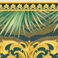Baroque Ornaments Textured Wallpaper in Cream/Multi from the Versace V Collection