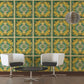 Baroque Ornaments Textured Wallpaper in Cream/Multi from the Versace V Collection