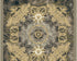 Baroque Ornaments Textured Wallpaper in Black/Gold by Versace Home