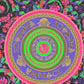 Baroque Circle Textured Wallpaper in Multi by Versace Home