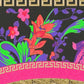 Baroque Circle Textured Wallpaper in Multi from the Versace V Collection