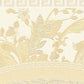 Baroque Circle Textured Wallpaper in Cream/Gold from the Versace V Collection
