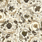 Baroque Damask Textured Wallpaper in Cream/Black by Versace Home