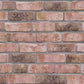 Brick Wallpaper in Brown/Red