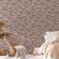 Brick Wallpaper in Beige