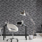 Brick Wallpaper in Grey