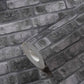Brick Wallpaper in Grey