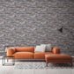 Stone Deco Wallpaper in Taupe/Cream