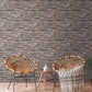Stone Deco Wallpaper in Beige/Brown