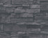 Sample Stone Deco Wallpaper in Black