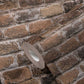 Brick Deco Wallpaper in Brown/Grey