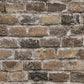 Brick Deco Wallpaper in Brown/Grey