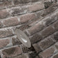 Brick Deco Wallpaper in Grey/Brown