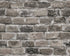 Sample Brick Deco Wallpaper in Grey/Brown