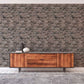 Brick Deco Wallpaper in Grey/Brown