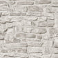 Stone Brick Deco Wallpaper in Beige
