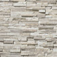 Flat Stone Wallpaper in Beige/Cream