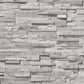 Flat Stone Wallpaper in Grey/Cream