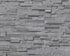 Sample Flat Stone Wallpaper in Grey/Black