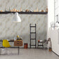 Deco Stone Wallpaper in Gold/Grey