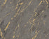 Deco Stone Wallpaper in Black/Gold