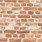 Brick Structures Wallpaper in Red/Cream