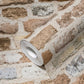 Brick Structures Wallpaper in Beige/Brown