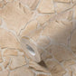 Stone Deco Abstract Wallpaper in Beige/Cream