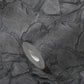 Stone Deco Abstract Wallpaper in Black/Grey