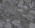 Stone Deco Abstract Wallpaper in Black/Grey