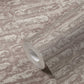 Light Brick Wallpaper in Taupe/Brown