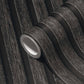 Wood Stripes Wallpaper in Dark Grey/Black